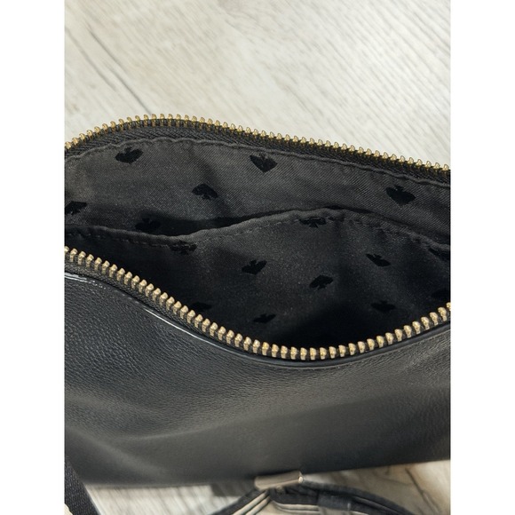 Kate Spade Rosie Women's Small Black Leather Crossbody Bag Adjustable Strap - Picture 7 of 11